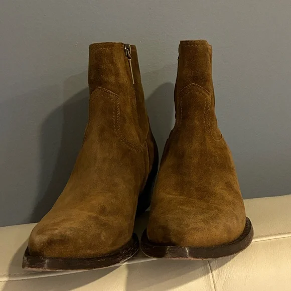 Saint Laurent Lukas Western Boot Size 36.5 EU 6.5 USA - Picture 7 of 15